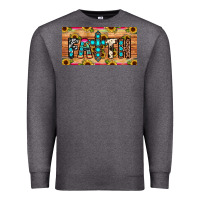 Charcoal Heather faith license plate Premium Sweatshirt - JahusDesignShop