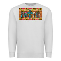 Dove Grey faith license plate Premium Sweatshirt - JahusDesignShop
