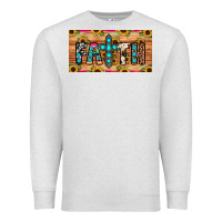 Faith License Plate Premium Sweatshirt | Teevron