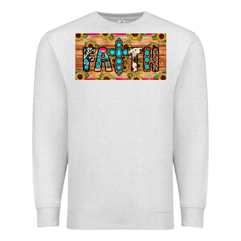 Faith License Plate Premium Sweatshirt by JahusDesignShop | Teevron