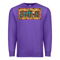 Purple faith license plate Premium Sweatshirt - JahusDesignShop