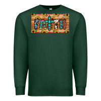 Sports Green faith license plate Premium Sweatshirt - JahusDesignShop