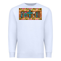 White faith license plate Premium Sweatshirt - JahusDesignShop