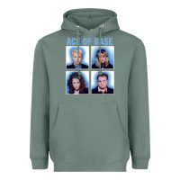 Sage vintage Ace Of The Base Heavyweight Hoodie - linhVisuals