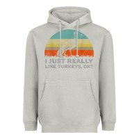 Moon Dust funny i just really like turkeys thanksgiving Heavyweight Hoodie - linhVisuals