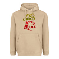 Mushroom bad choices make good stories Heavyweight Hoodie - linhVisuals