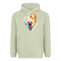 Matcha lola bunny gril Heavyweight Hoodie - linhVisuals