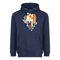 Navy lola bunny gril Heavyweight Hoodie - linhVisuals