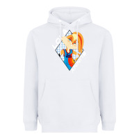 White lola bunny gril Heavyweight Hoodie - linhVisuals