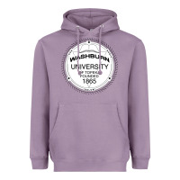 Lavender Washburn University Heavyweight Hoodie - linhVisuals