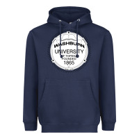 Navy Washburn University Heavyweight Hoodie - linhVisuals