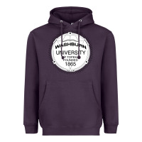 Plum Washburn University Heavyweight Hoodie - linhVisuals