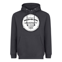 Smoke Washburn University Heavyweight Hoodie - linhVisuals