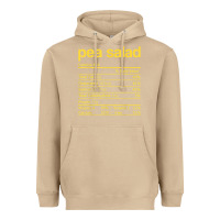 Mushroom pea salad nutrition facts funny thanksgiving christmas food Heavyweight Hoodie - linhVisuals