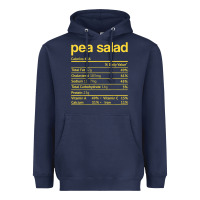 Pea Salad Nutrition Facts Funny Thanksgiving Christmas Food Heavyweight Hoodie | Teevron