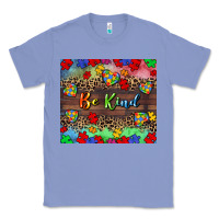 Colony Blue Be kind Classic Tee - CowGirlArtShop