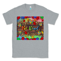 Heather Grey Be kind Classic Tee - CowGirlArtShop