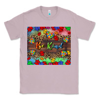 Lilac Be kind Classic Tee - CowGirlArtShop