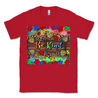 Red Be kind Classic Tee - CowGirlArtShop