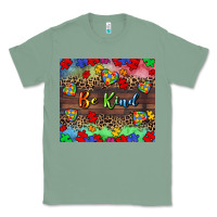 Sage Be kind Classic Tee - CowGirlArtShop