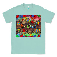 Seafoam Be kind Classic Tee - CowGirlArtShop