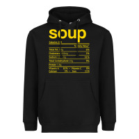 Black soup nutrition facts funny thanksgiving christmas food Heavyweight Hoodie - linhVisuals