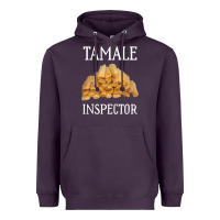 Plum tamale inspector mexican holiday christmas food Heavyweight Hoodie - linhVisuals