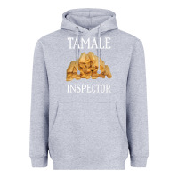 Heather Grey tamale inspector mexican holiday christmas food Heavyweight Hoodie - linhVisuals