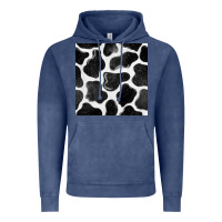 Vintage Denim cow seamless pattern Vintage Hoodie - BundleAndBundleShop