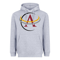Heather Grey ankeny community school distric Heavyweight Hoodie - linhVisuals