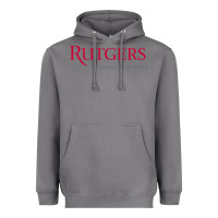 Storm Rutgers University Newark Logotype Heavyweight Hoodie - linhVisuals