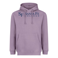 Lavender Santa Fe College Heavyweight Hoodie - linhVisuals