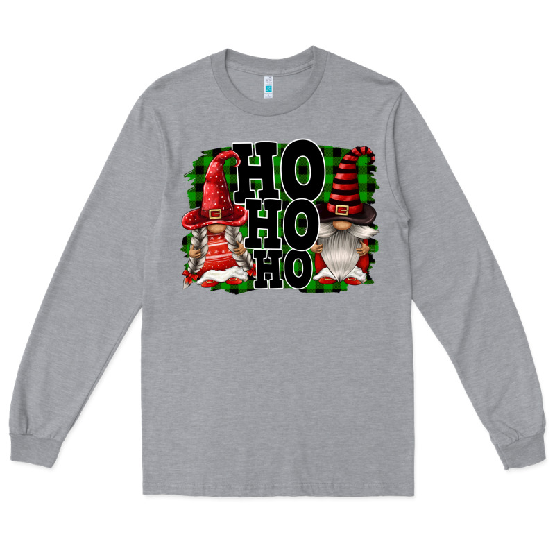 Ho Ho Ho Christmas Gnomes Long Sleeve Tee by FaDigitalArtStudio | Teevron
