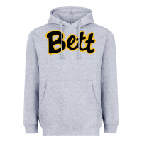 Heather Grey bettendorf high school Heavyweight Hoodie - linhVisuals