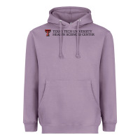 Lavender Texas Tech University Health Sciences Center Wordmark Heavyweight Hoodie - linhVisuals
