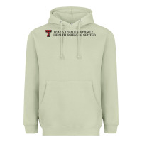 Matcha Texas Tech University Health Sciences Center Wordmark Heavyweight Hoodie - linhVisuals