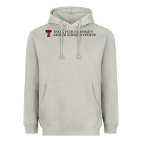 Moon Dust Texas Tech University Health Sciences Center Wordmark Heavyweight Hoodie - linhVisuals