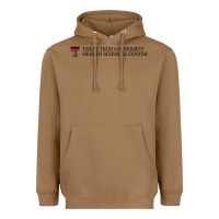 Toasted Coconut Texas Tech University Health Sciences Center Wordmark Heavyweight Hoodie - linhVisuals