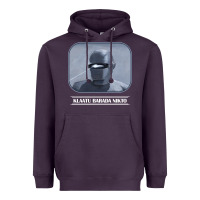 Plum klaatu barada nikto Heavyweight Hoodie - linhVisuals