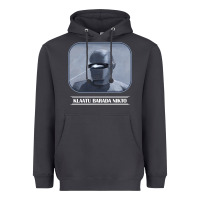 Klaatu Barada Nikto Heavyweight Hoodie | Teevron