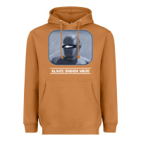 Meerkat klaatu barada nikto Heavyweight Hoodie - linhVisuals