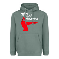 Sage this is america meme Heavyweight Hoodie - linhVisuals