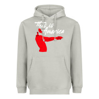 Moon Dust this is america meme Heavyweight Hoodie - linhVisuals