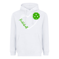 White love pickleball women Heavyweight Hoodie - linhVisuals