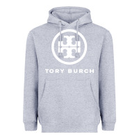 Heather Grey tory fashion company Heavyweight Hoodie - linhVisuals