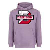Lavender denison high school Heavyweight Hoodie - linhVisuals
