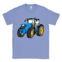 Colony Blue western farm tractor blue Classic Tee - Artiststas
