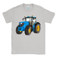 Moon Dust western farm tractor blue Classic Tee - Artiststas