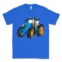 True Royal western farm tractor blue Classic Tee - Artiststas