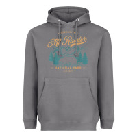 Storm mount rainier national park washington usa vacation hiking Heavyweight Hoodie - linhVisuals